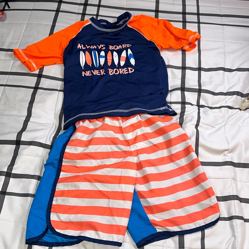 boys swim set size 4t